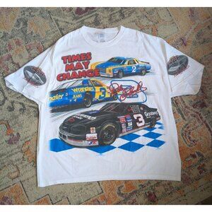 Vintage 1996 Dale Earnhardt NASCAR T-Shirt Chase Authentics Size 2XL Men's XXL